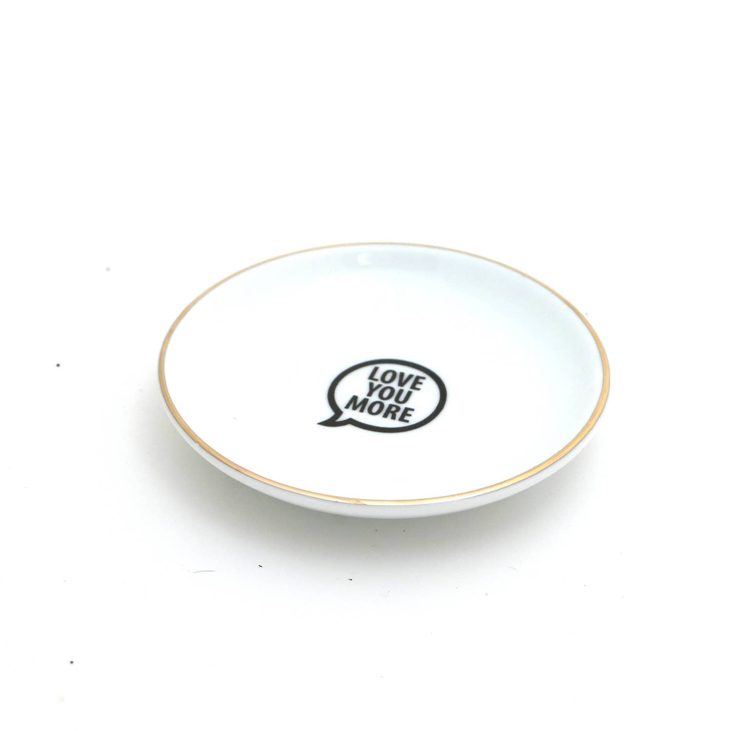 Love You More Ring Dish - Box Turtle