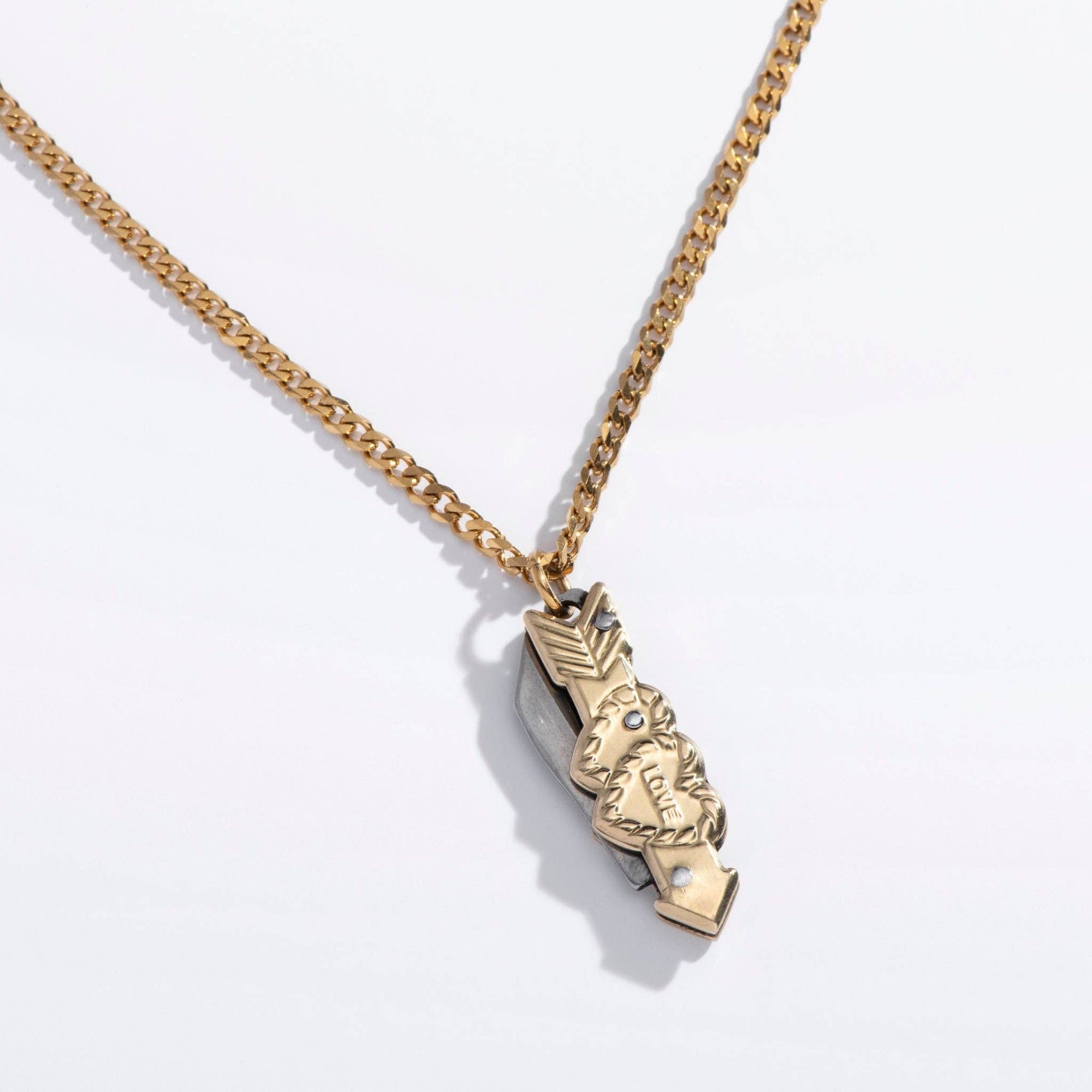Love You To Pieces Utility Safety Necklace - Box Turtle