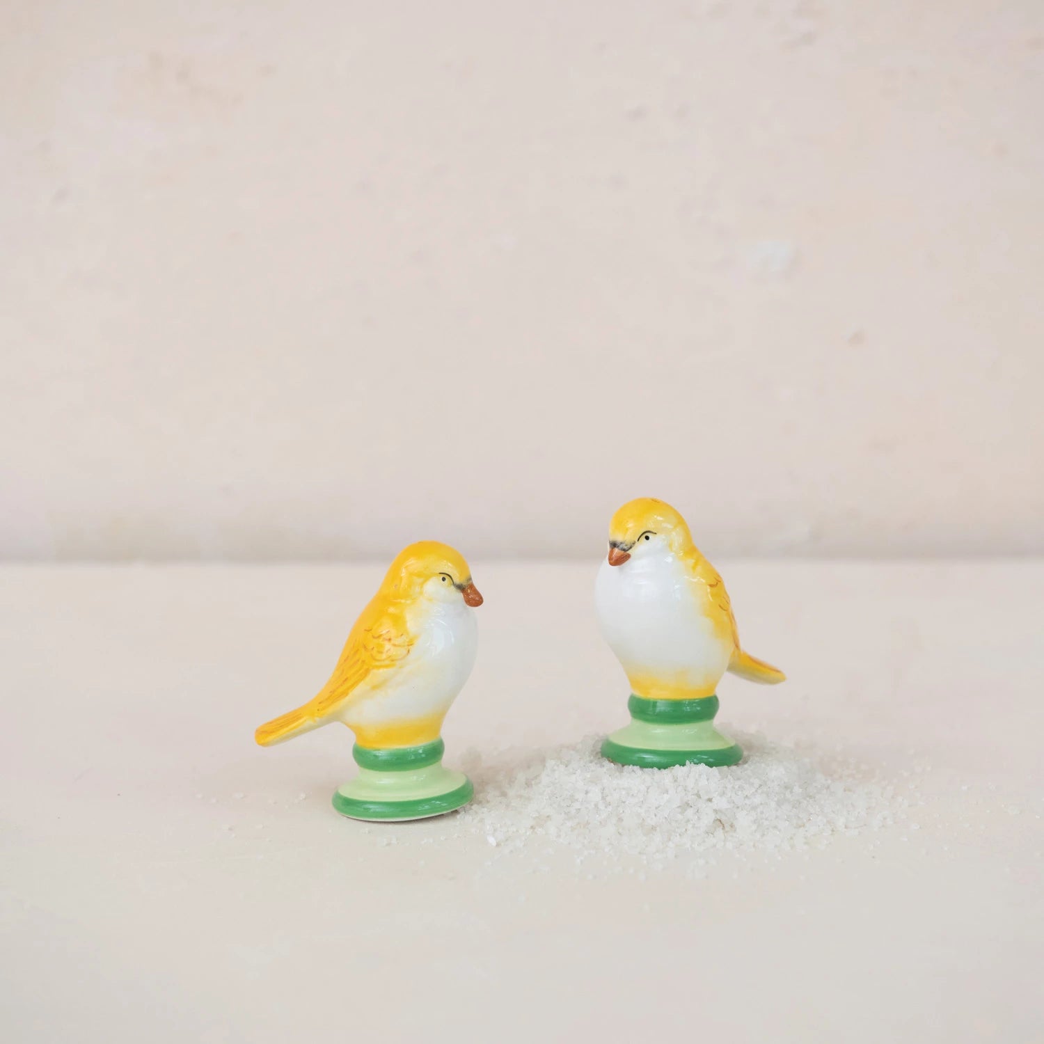 Lovebird Salt & Pepper Shakers - Box Turtle