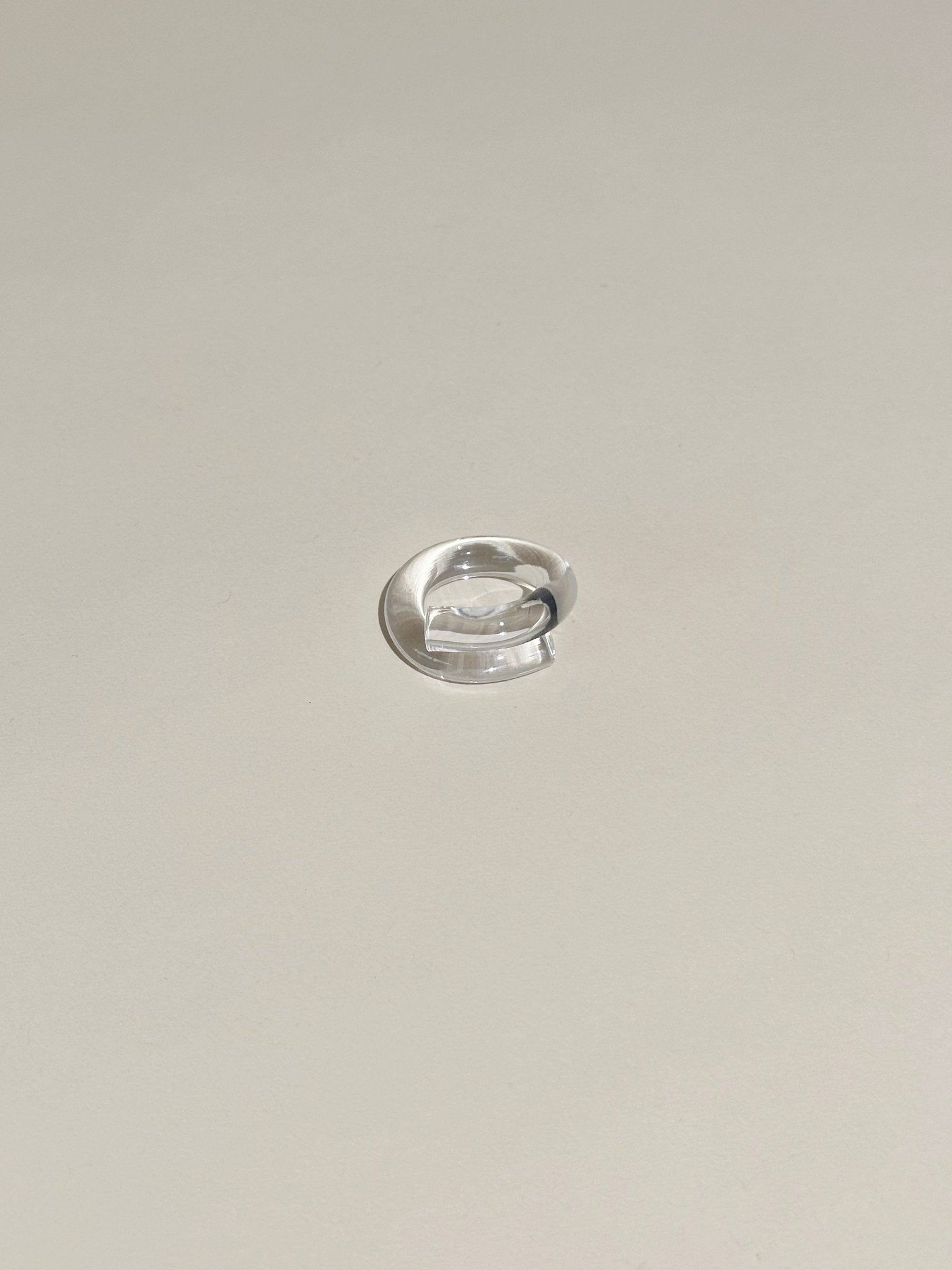 Lucite Wrap Ring - Box Turtle