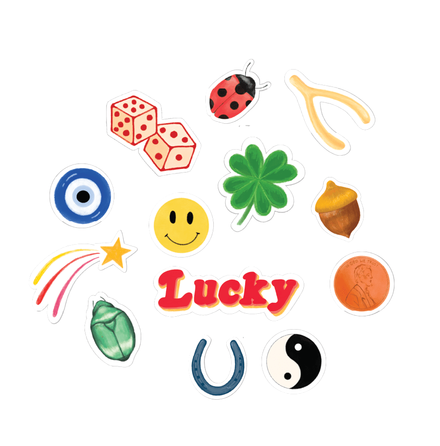 Lucky Charms Sticker Pack - Box Turtle