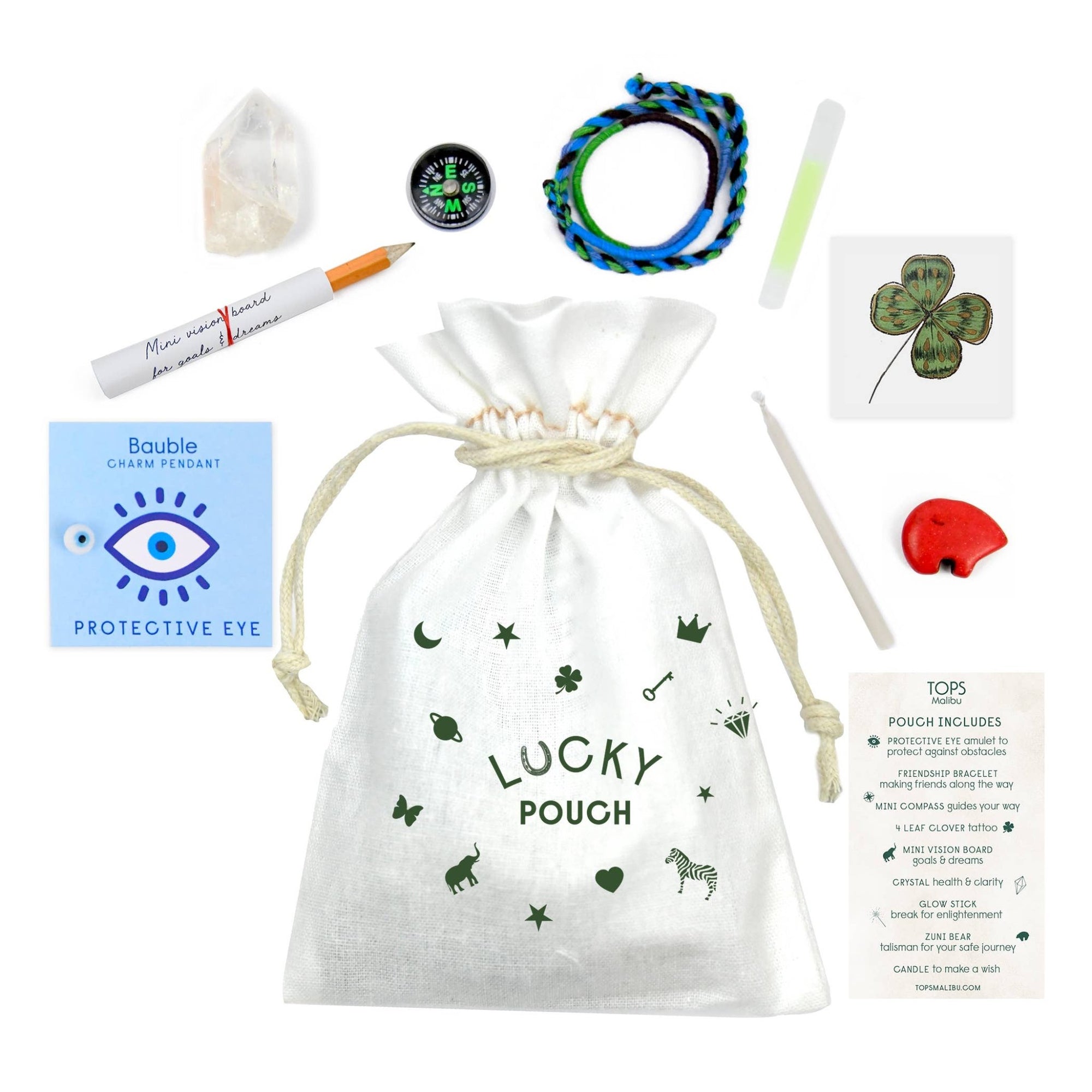 Lucky Pouch with Good Luck Surprises - Box Turtle