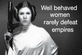 Magnet - Well behaved women rarely defeat empires - Box Turtle