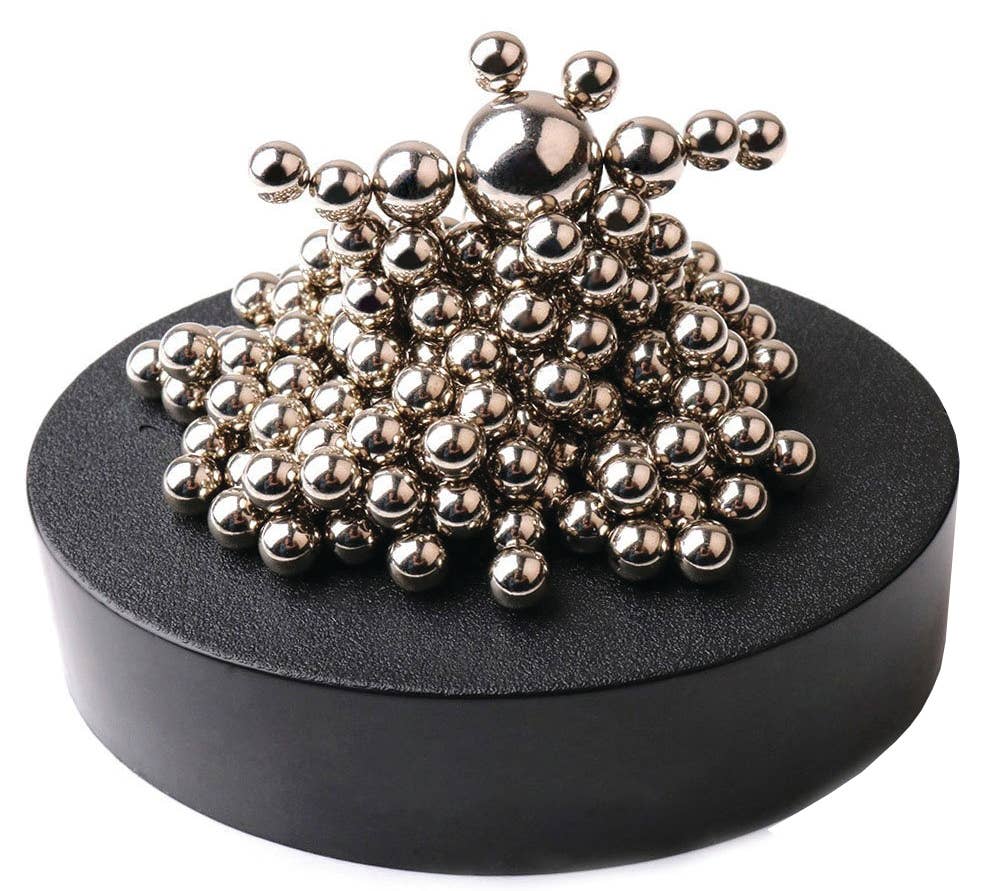 Magnetic Sphere Desk Sculpture - Box Turtle