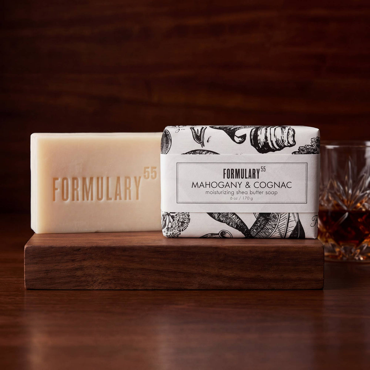 Mahogany & Cognac Shea Butter Soap - Box Turtle