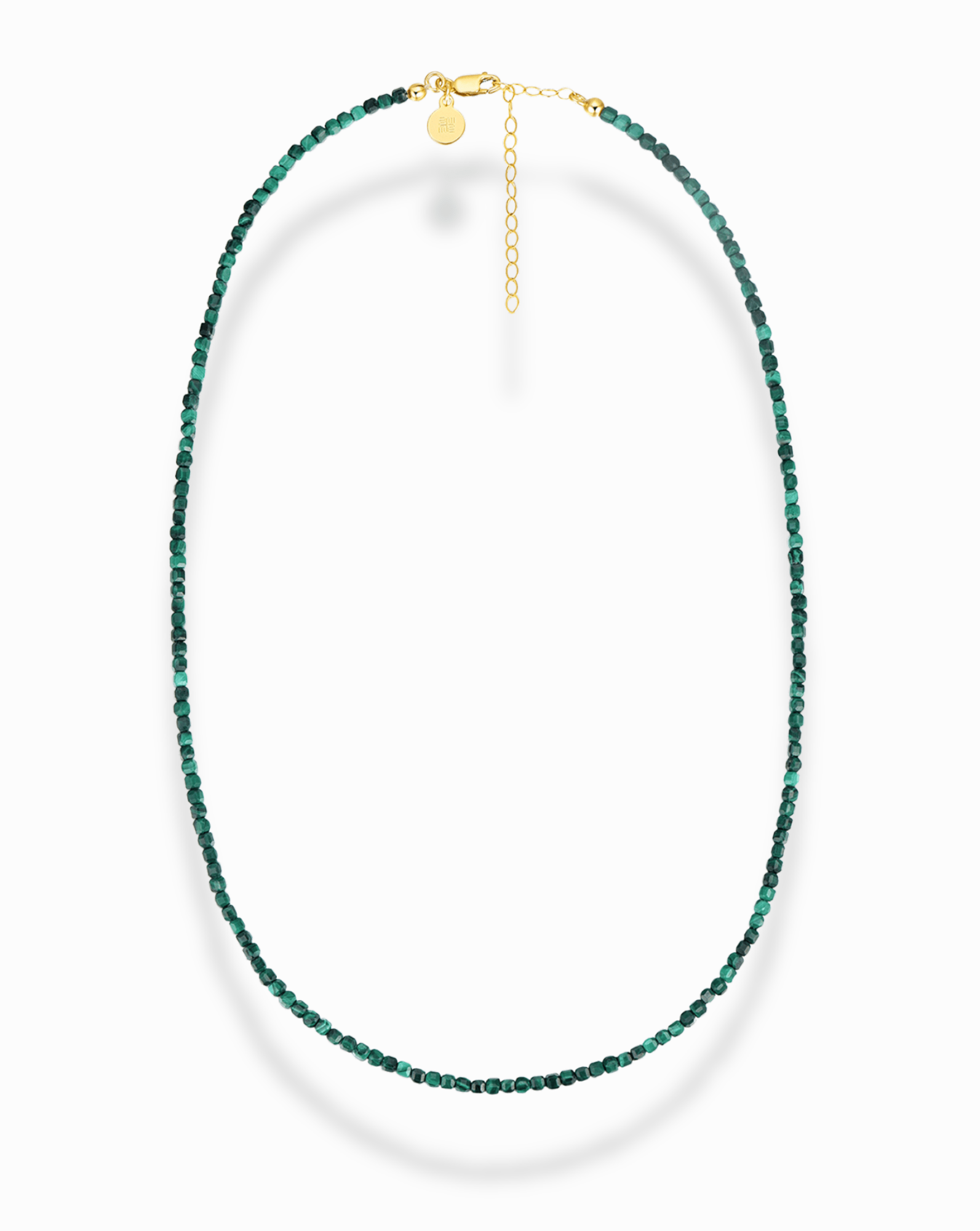 Malachite Merit Gemstone Necklace - Box Turtle