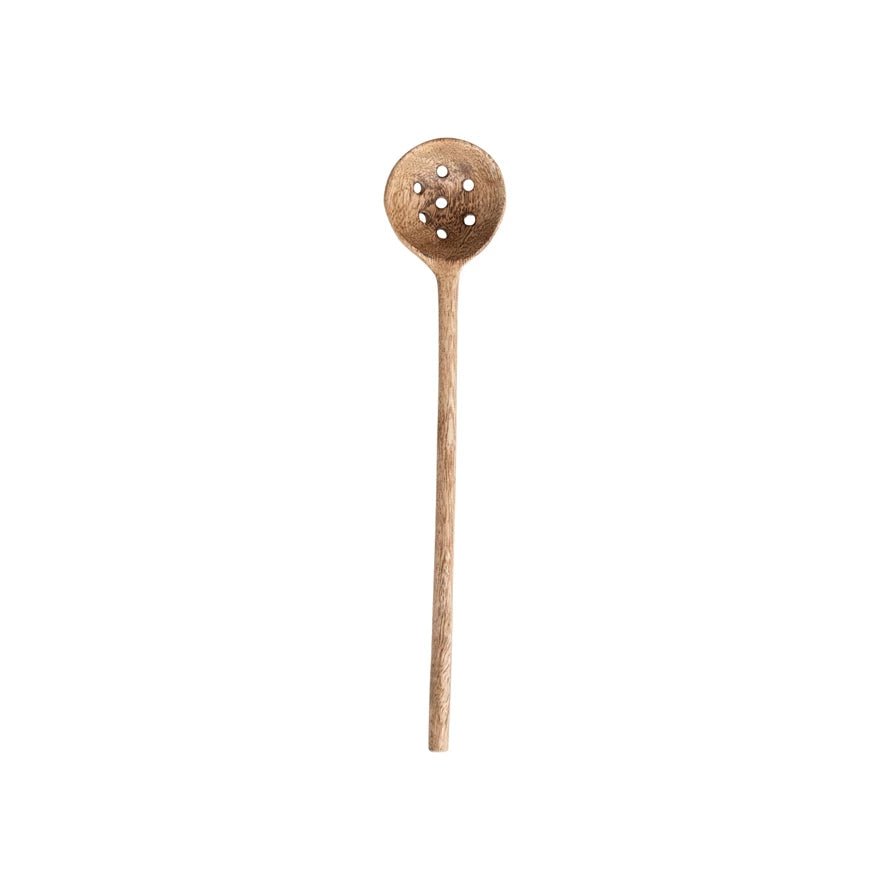 Mango Wood Olive Spoon - Box Turtle