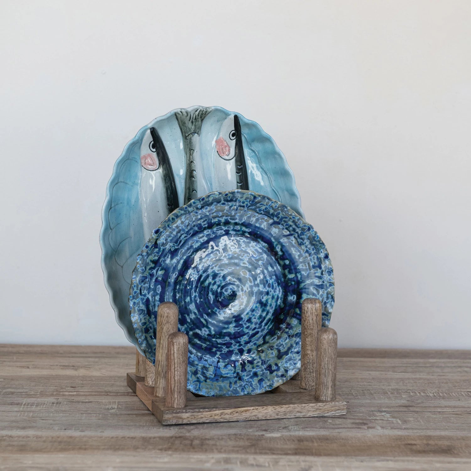 Mango Wood Stand - Box Turtle