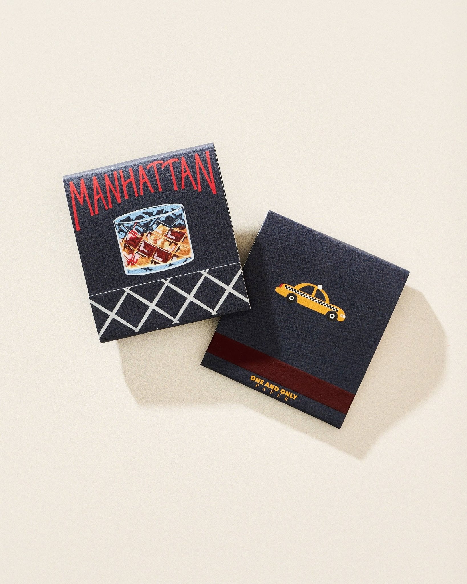 Manhattan Printed Stem Matchbook - Box Turtle