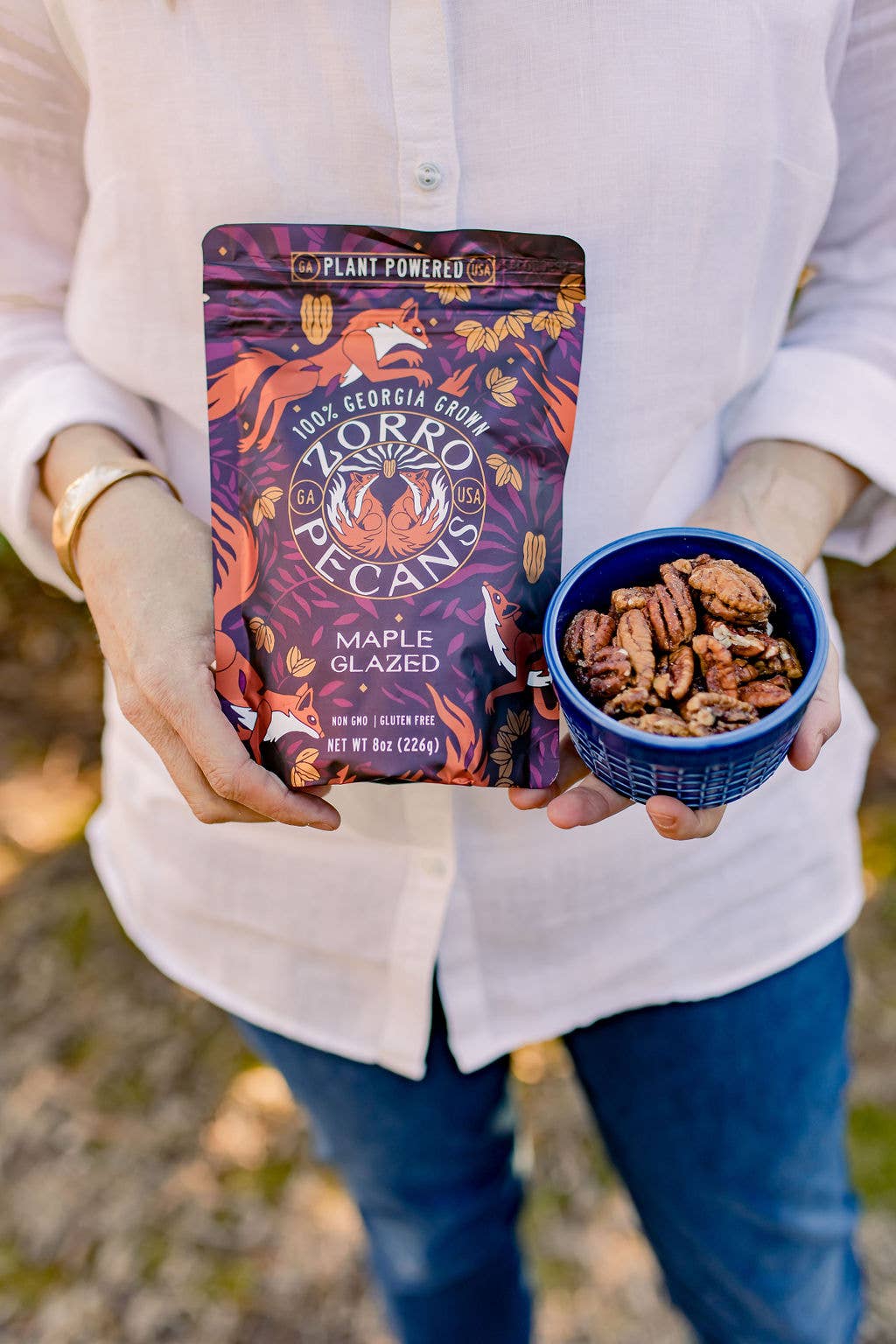 Maple Glazed Pecans - Box Turtle