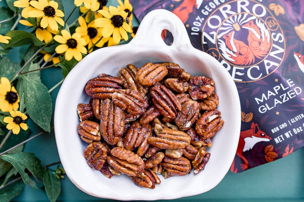 Maple Glazed Pecans - Box Turtle