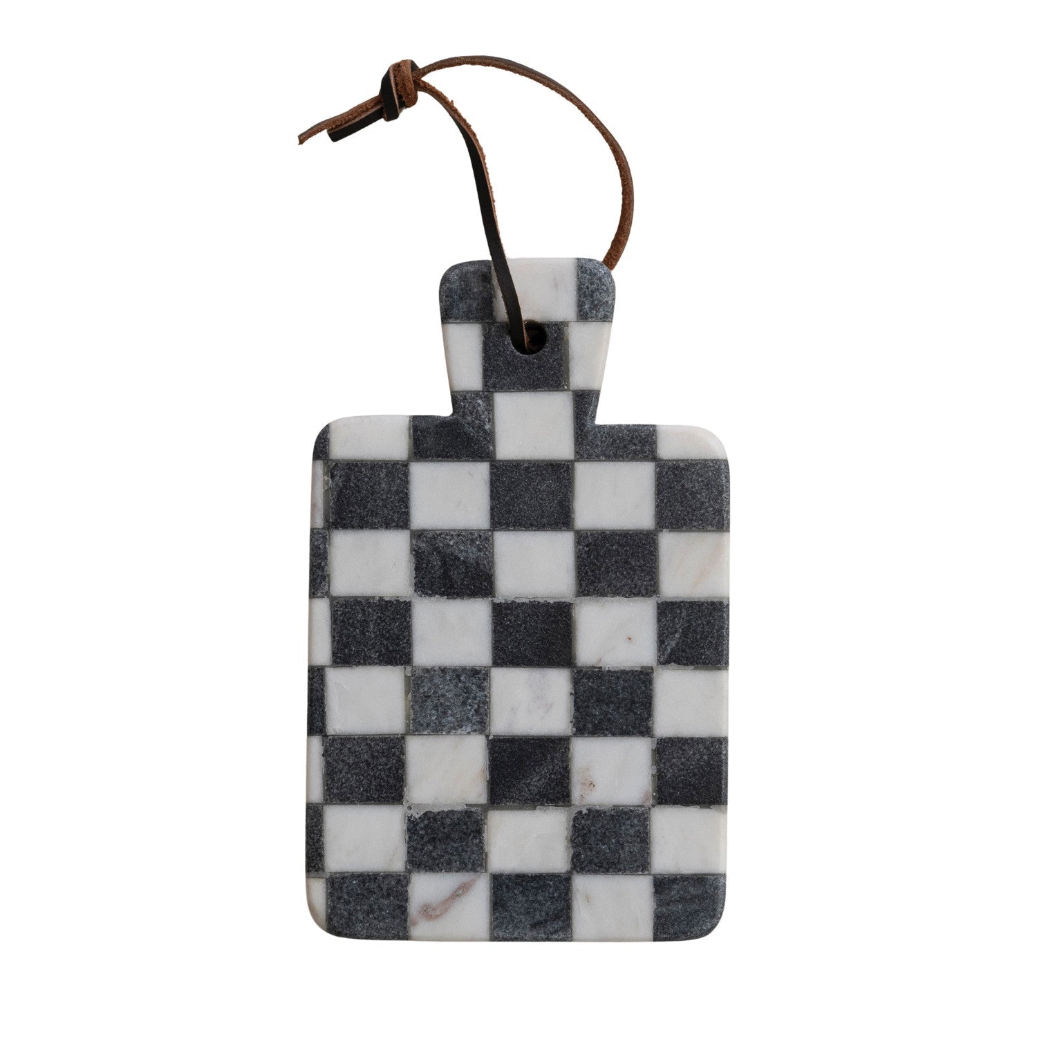 Marble Serving Board with Handle - Box Turtle