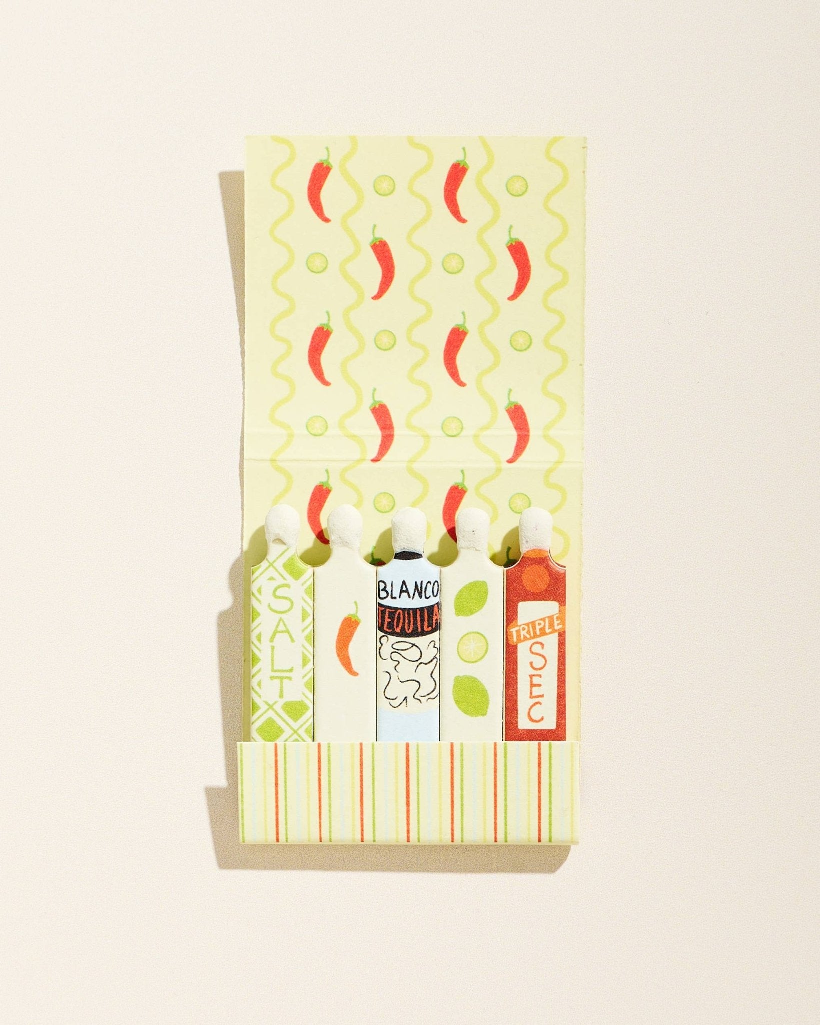 Margarita Printed Matchbook - Box Turtle
