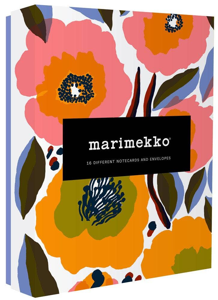 Marimekko Kukka Notecards - Box Turtle