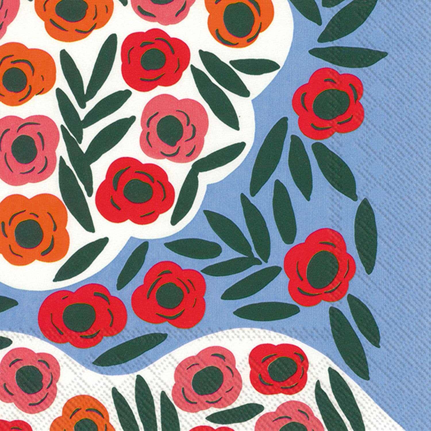 Marimekko Ruukku Paper Cocktail Napkins - Box Turtle