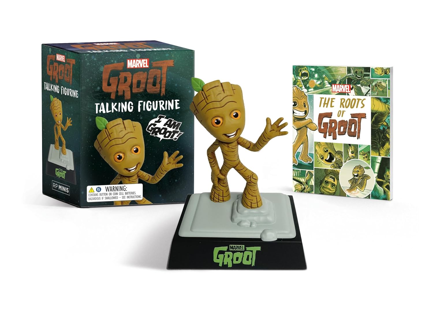 Marvel Talking Groot Figurine - Box Turtle