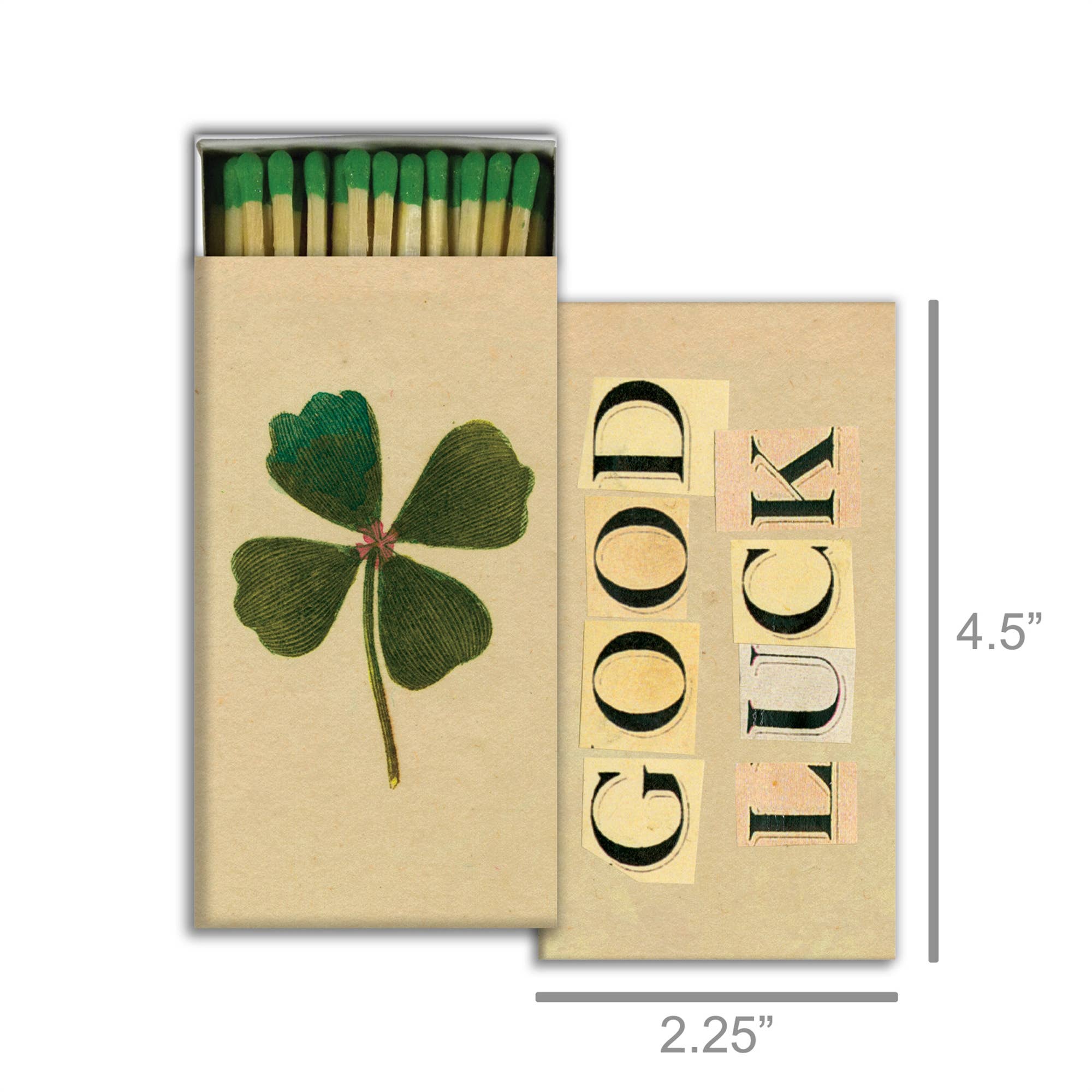Matches - Good Luck Clover - Box Turtle
