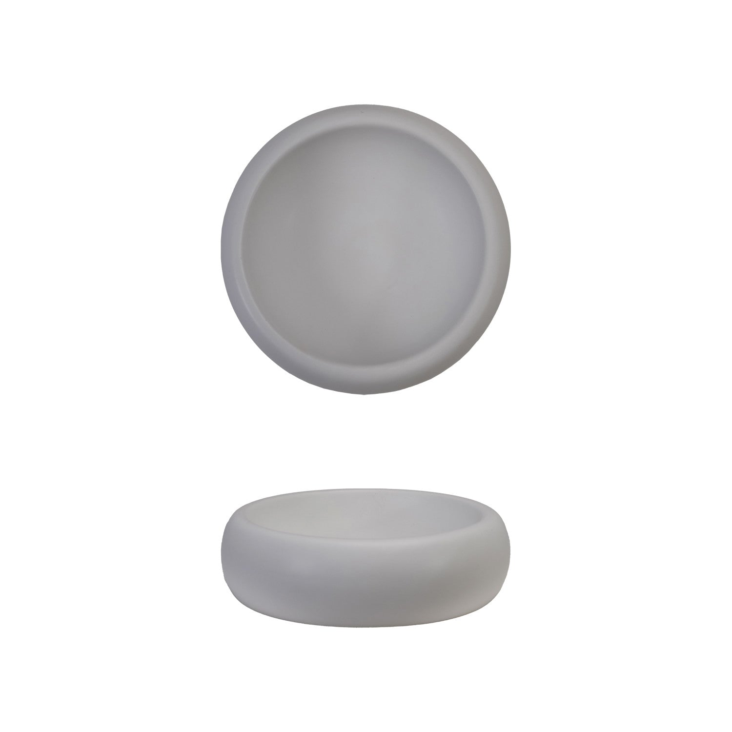 Matte White Ceramic Bowl - Box Turtle