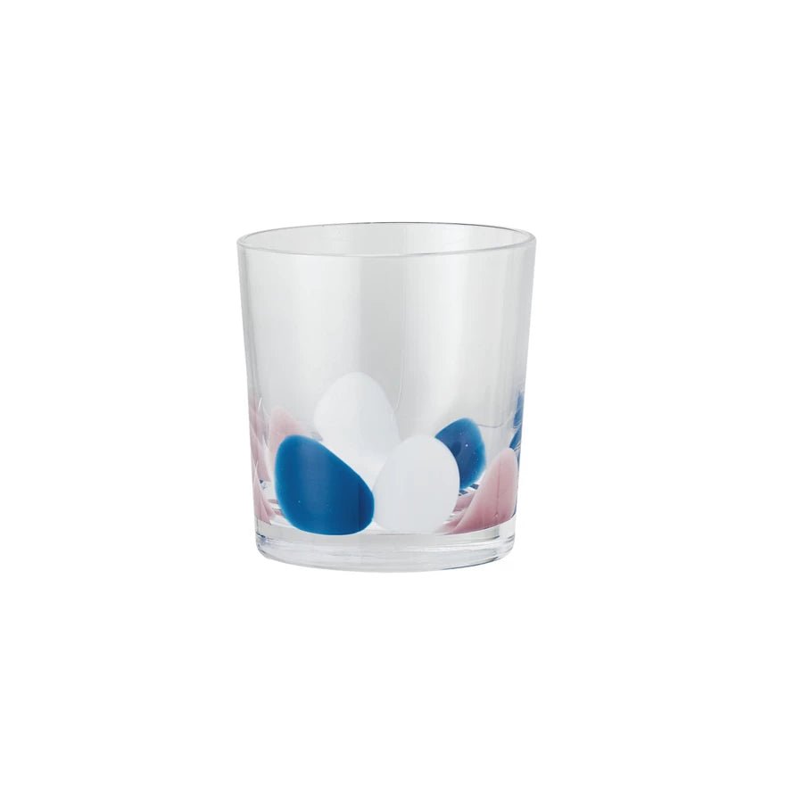 Mauve & Blue Drinking Glasses - Box Turtle