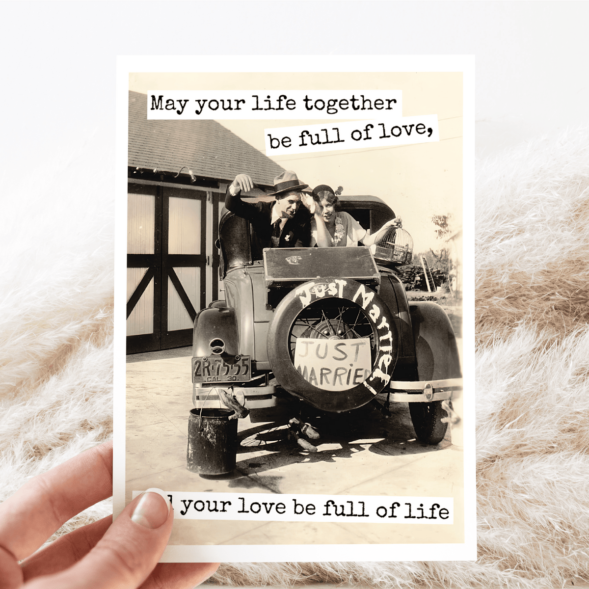 May Your Life Together Be Full Of Love... Wedding Card - Box Turtle