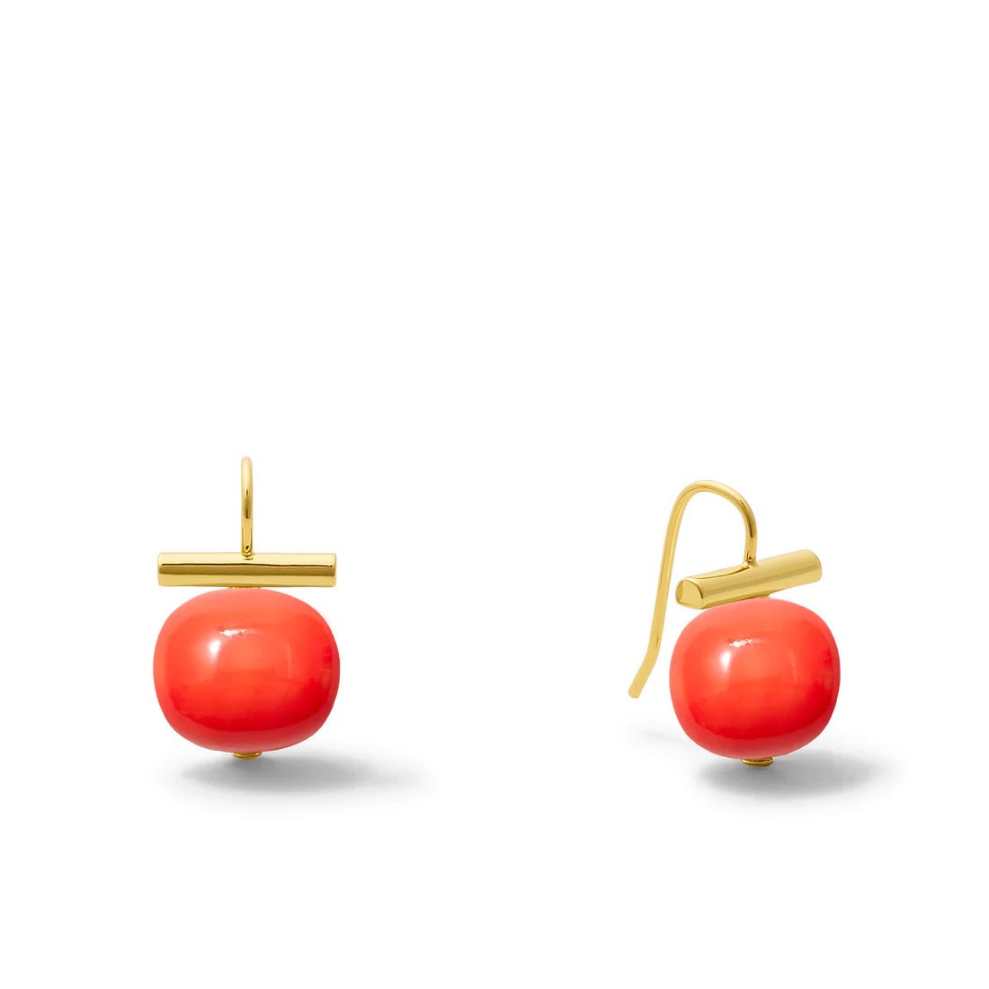 Medium Pebble Pearls Earrings - Box Turtle