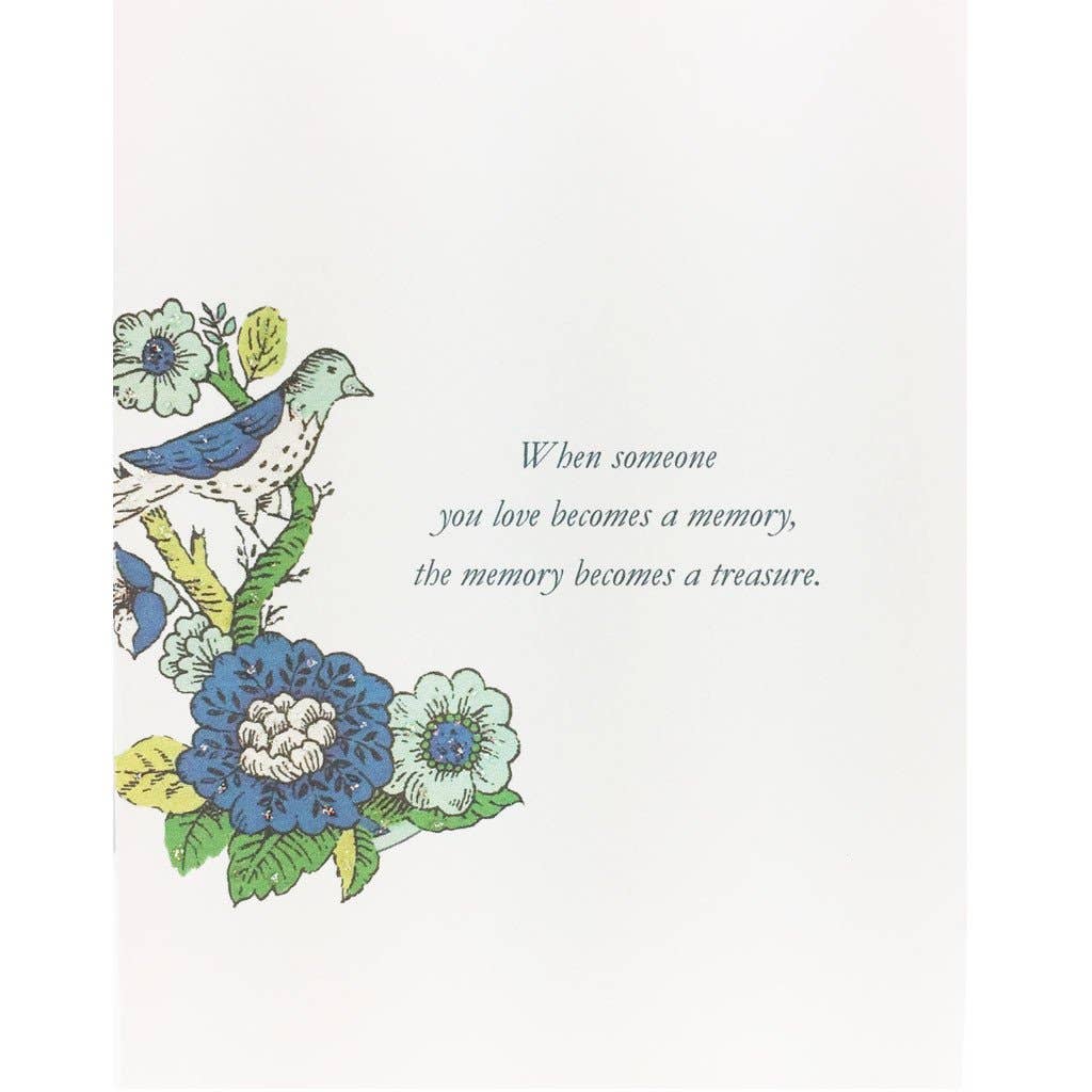 Memory Sympathy Card - Box Turtle