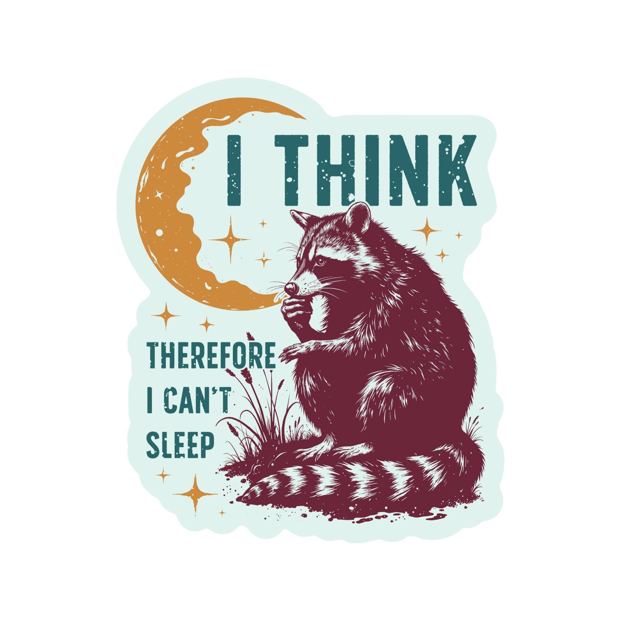 Mental Health Humor Vinyl Sticker - Box Turtle