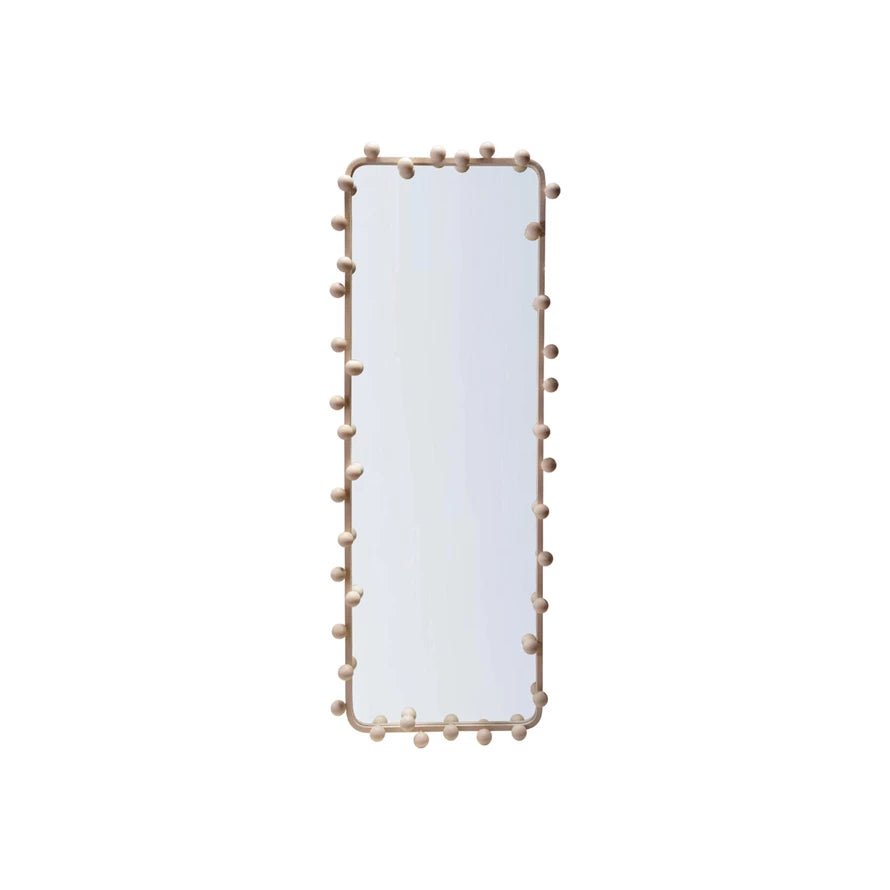 Metal Ball Framed Wall Mirror - Box Turtle