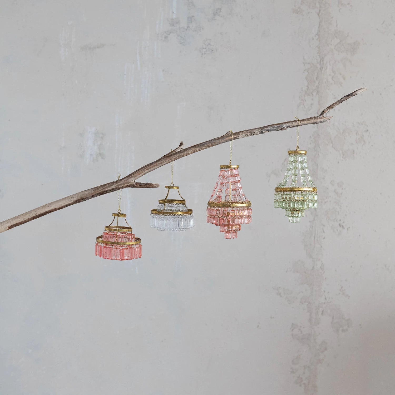 Metal & Plastic Chandelier Ornament - Box Turtle