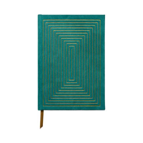 Metallic Suede Journals - Box Turtle