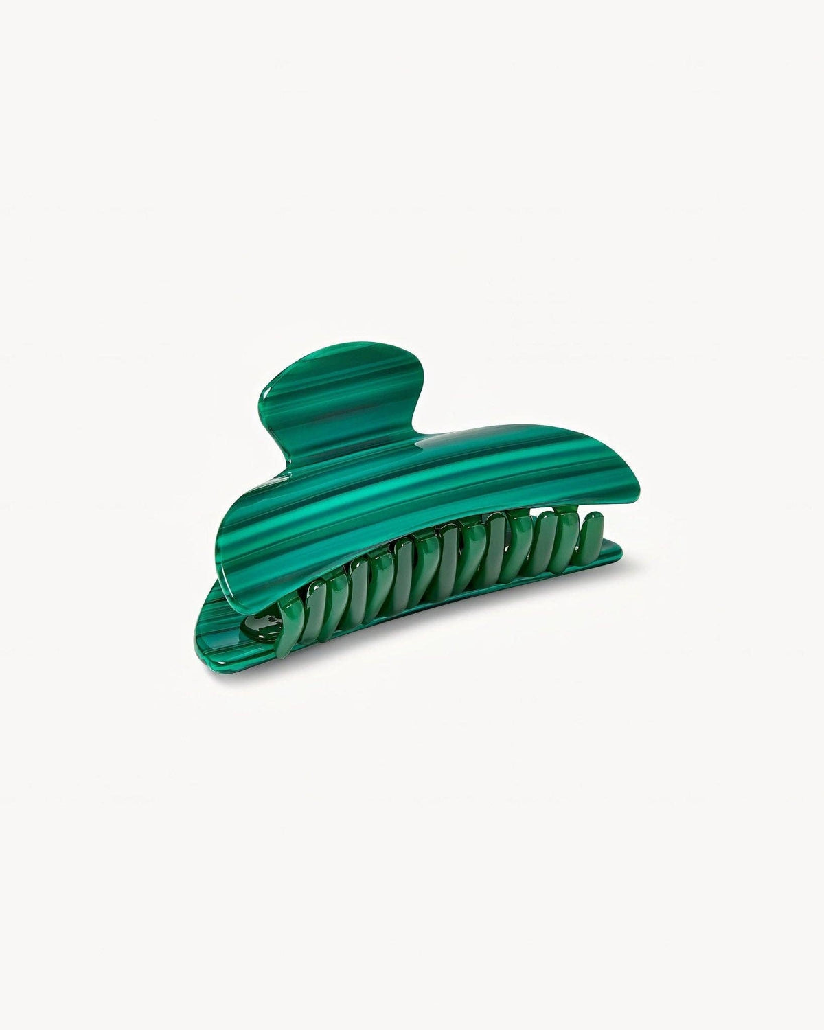 Midi Heirloom Clip in Malachite - Box Turtle