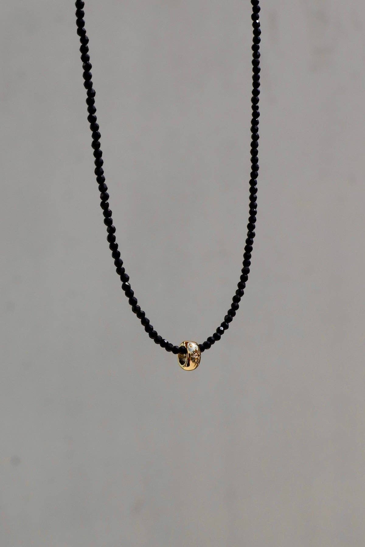Midnight Halo Necklace - Box Turtle