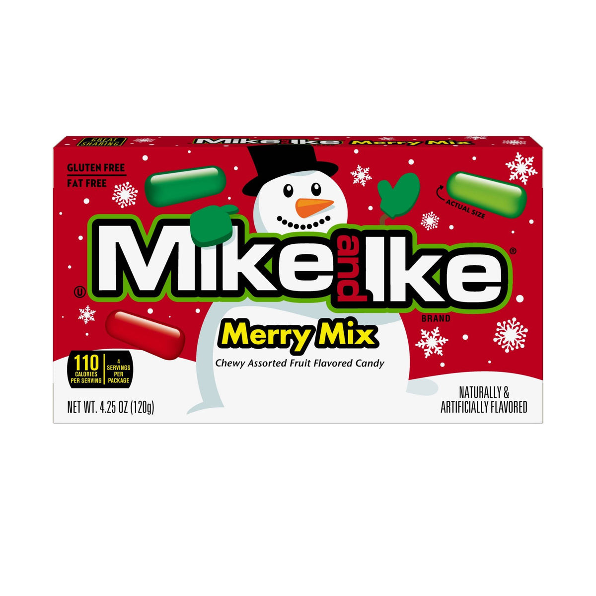 Mike &amp; Ike Merry Mix - Box Turtle