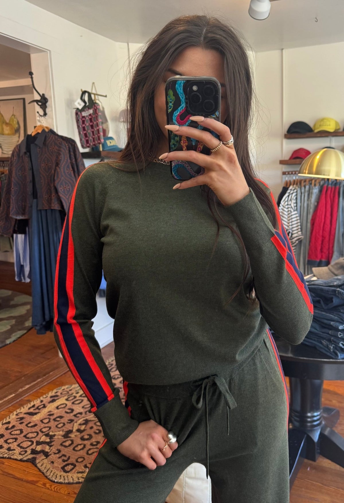 Military Crewneck Sweatshirt - Box Turtle