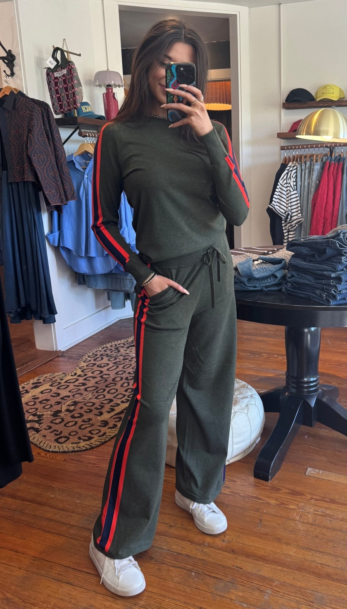 Military Wide Leg Pant - Box Turtle