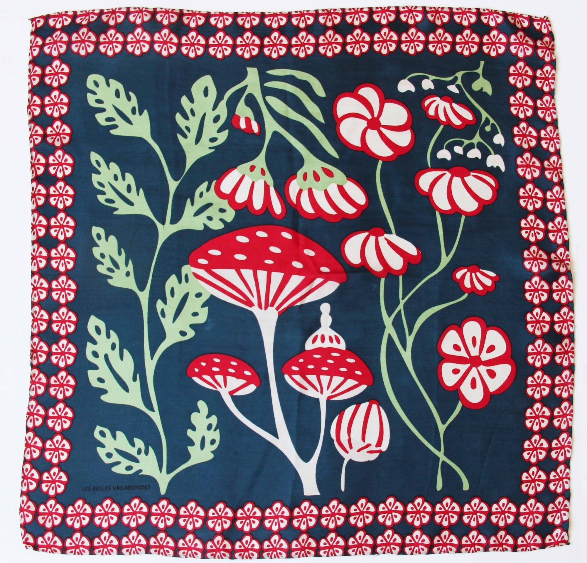Mini Alice Marine Navy Scarf - Box Turtle