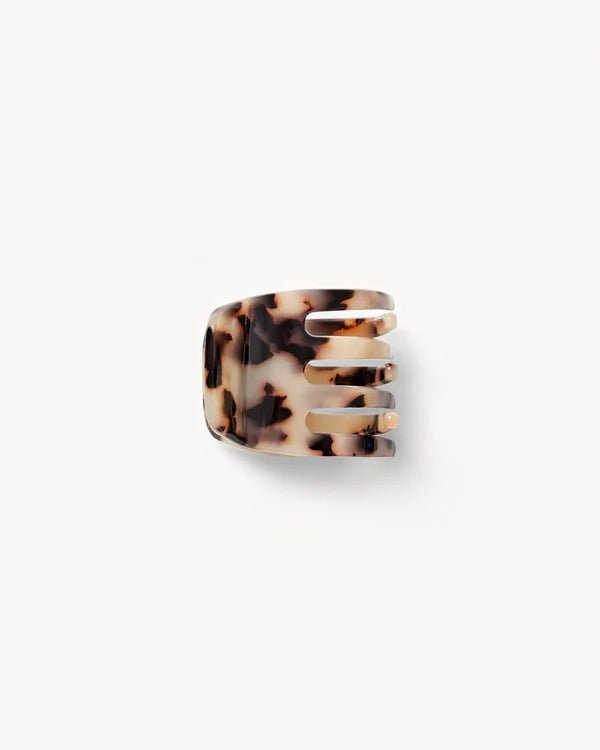 Mini Claw Hair Clip - Box Turtle