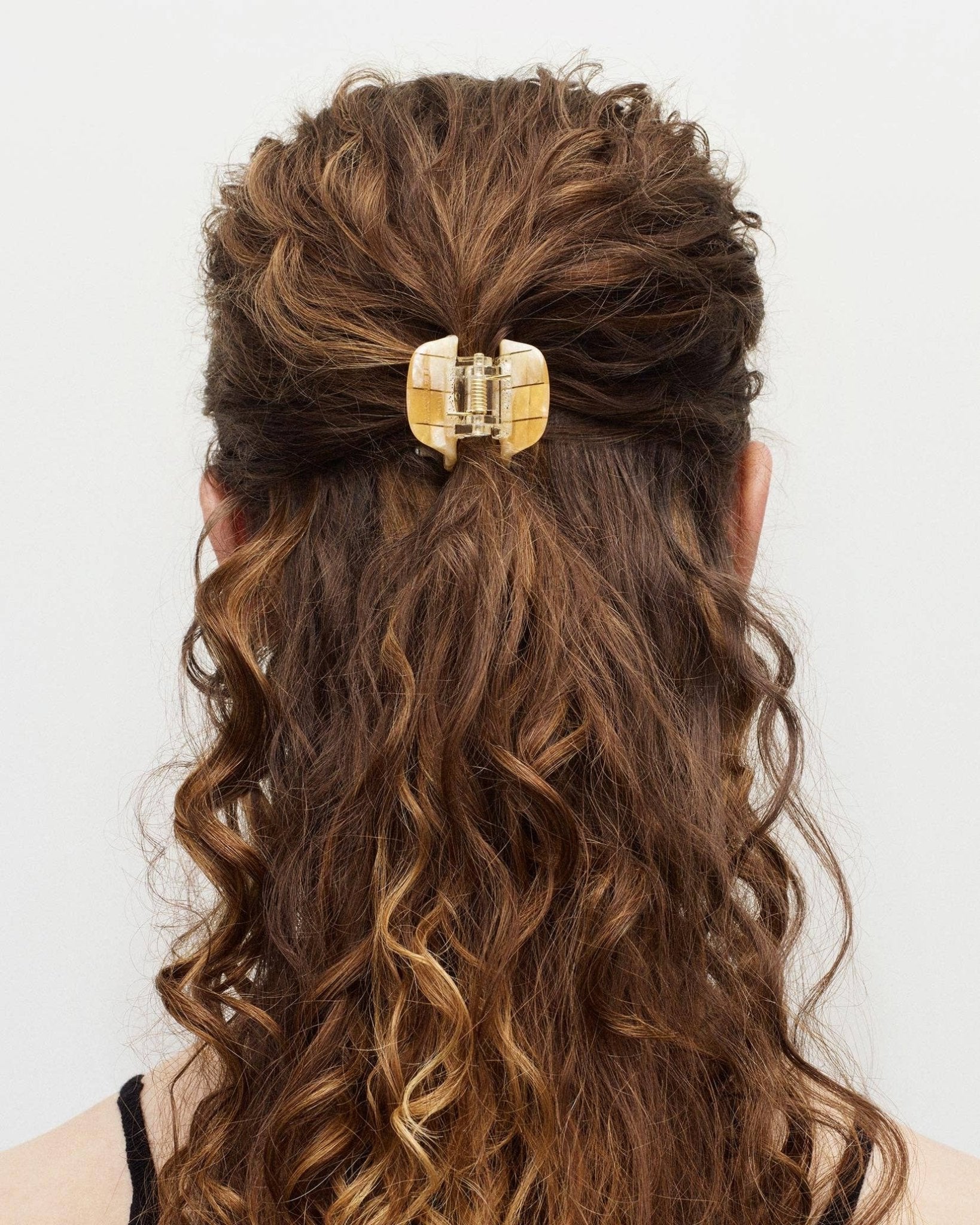 Mini Claw Hair Clip - Box Turtle