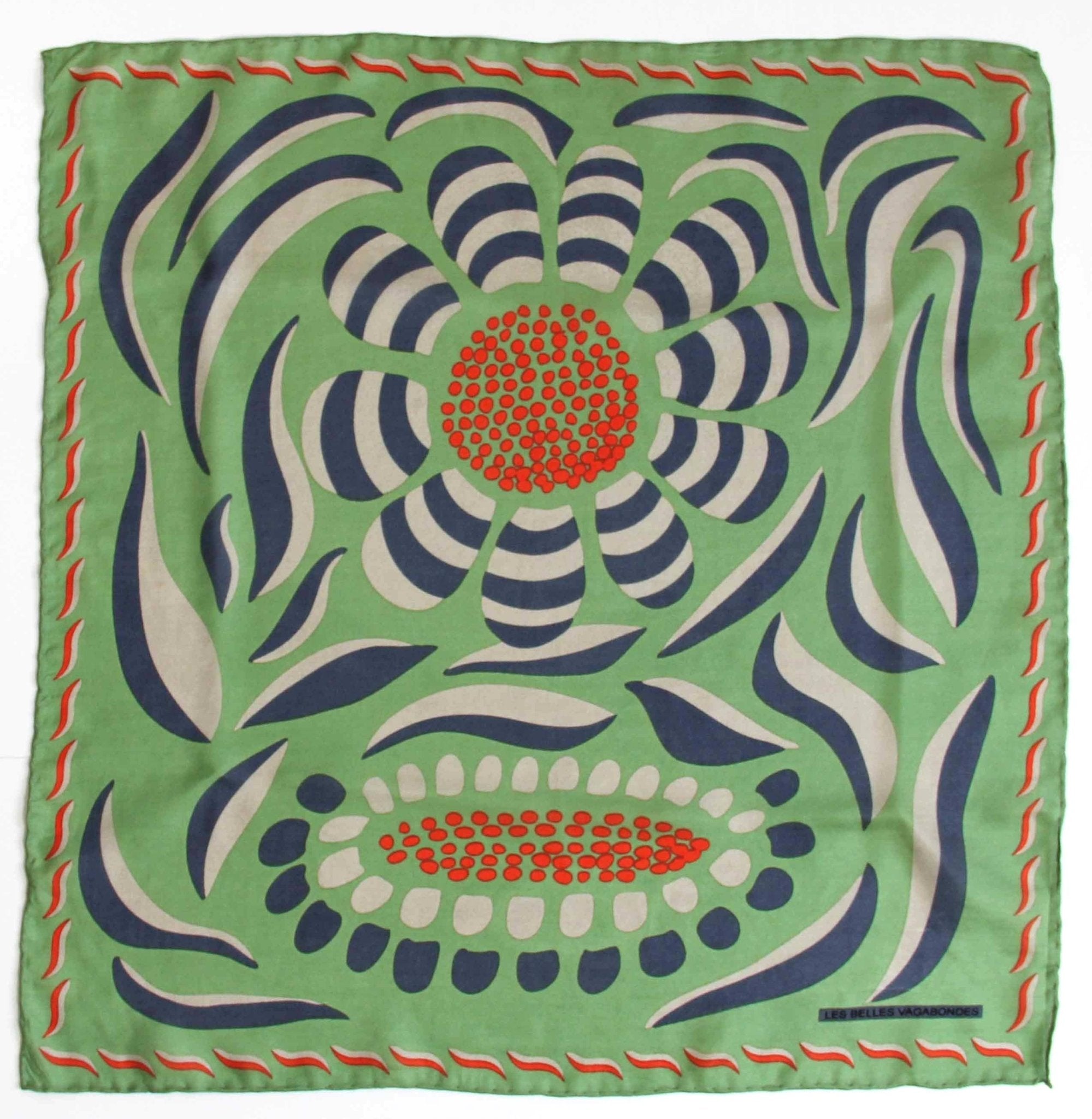 Mini Forget - Me - Not Khaki Scarf - Box Turtle