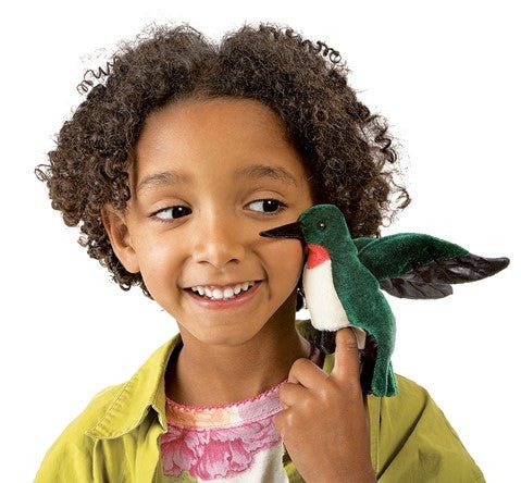 Mini Hummingbird Finger Puppet - Box Turtle