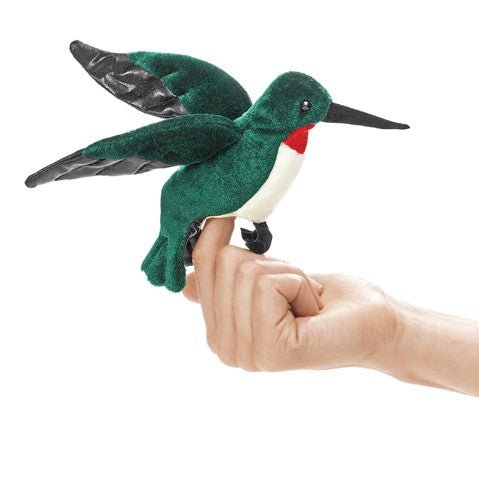 Mini Hummingbird Finger Puppet - Box Turtle