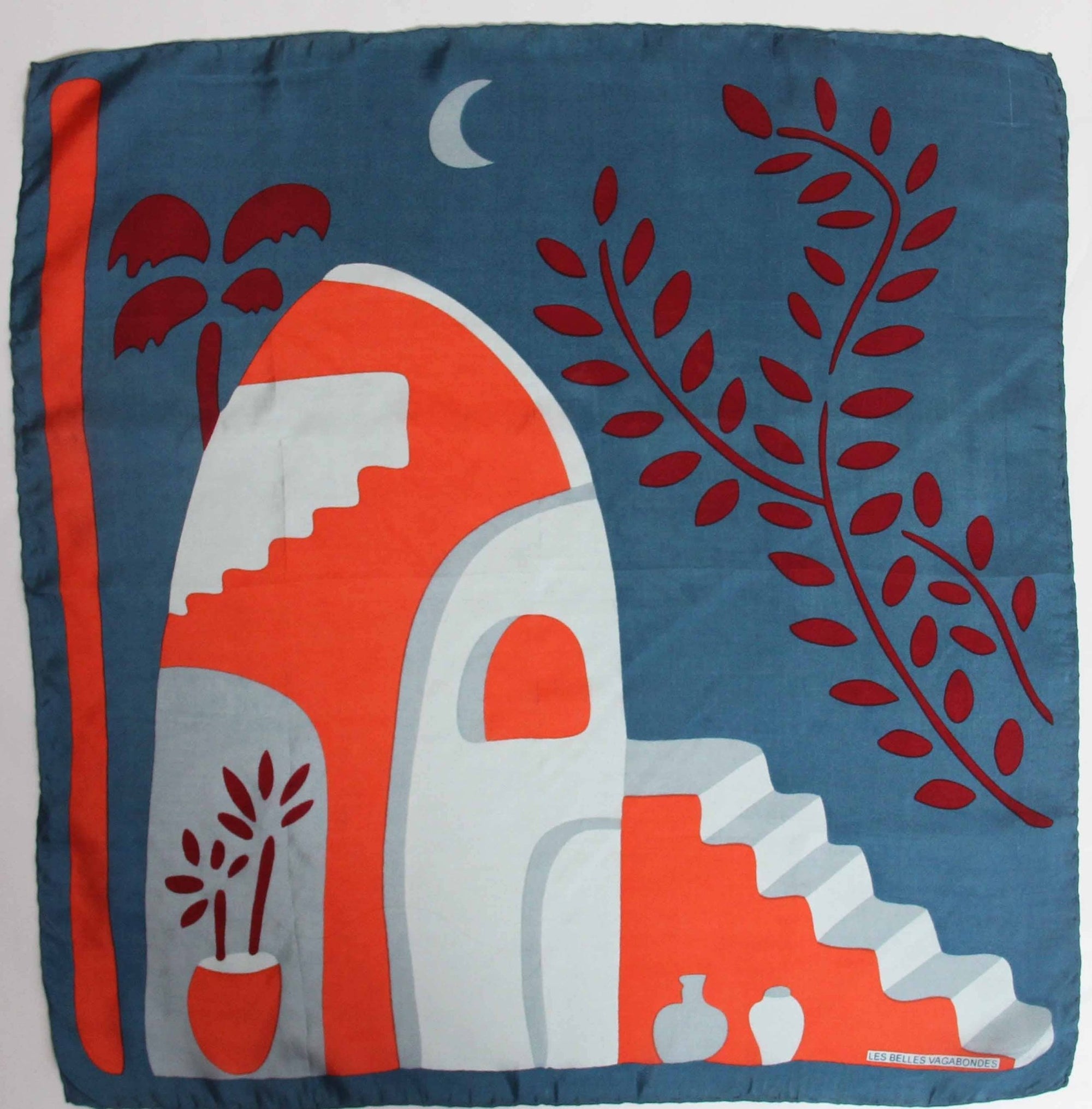 Mini Kasbah Blue Blue Scarf - Box Turtle