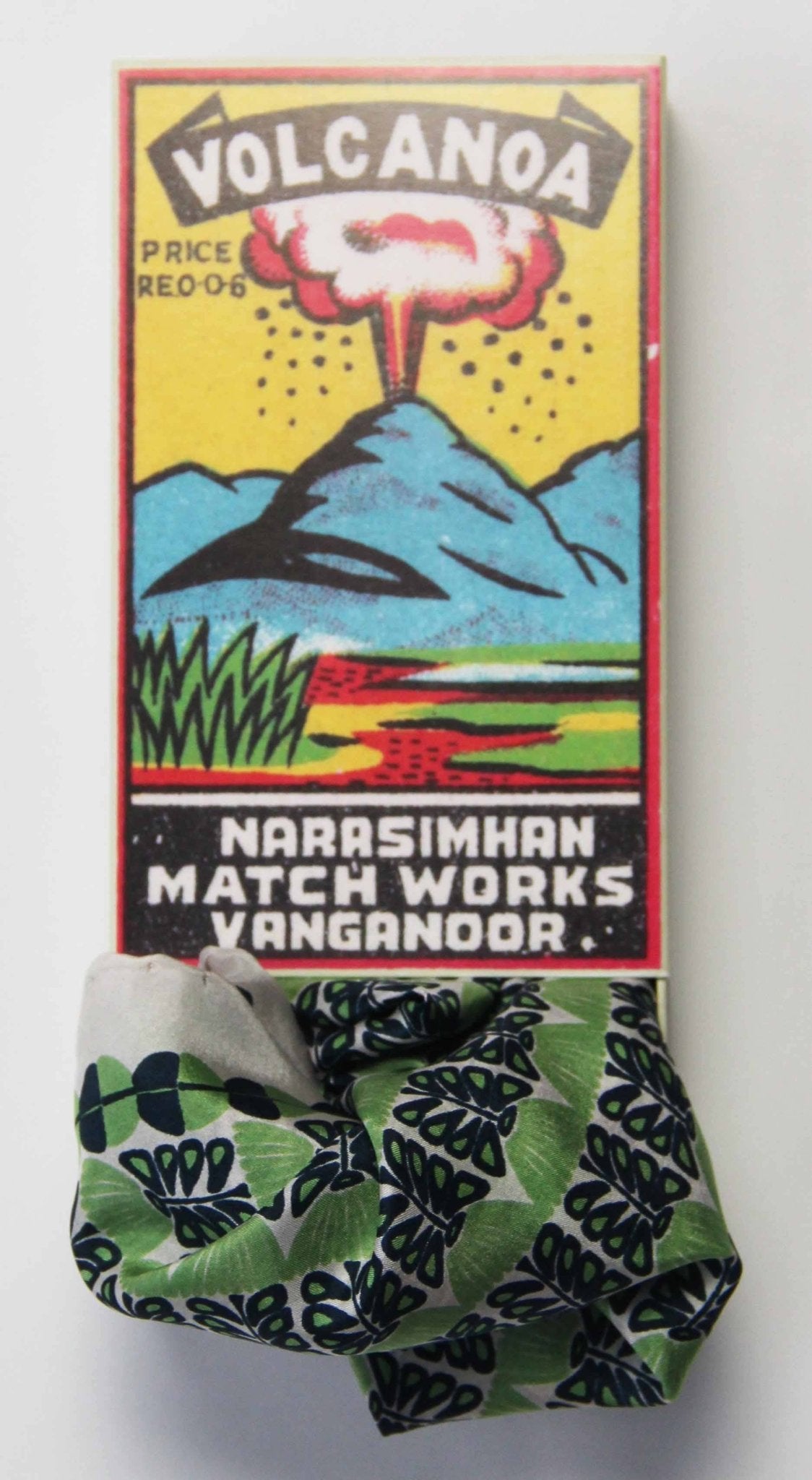Mini Oslo Green Green Scarf - Box Turtle