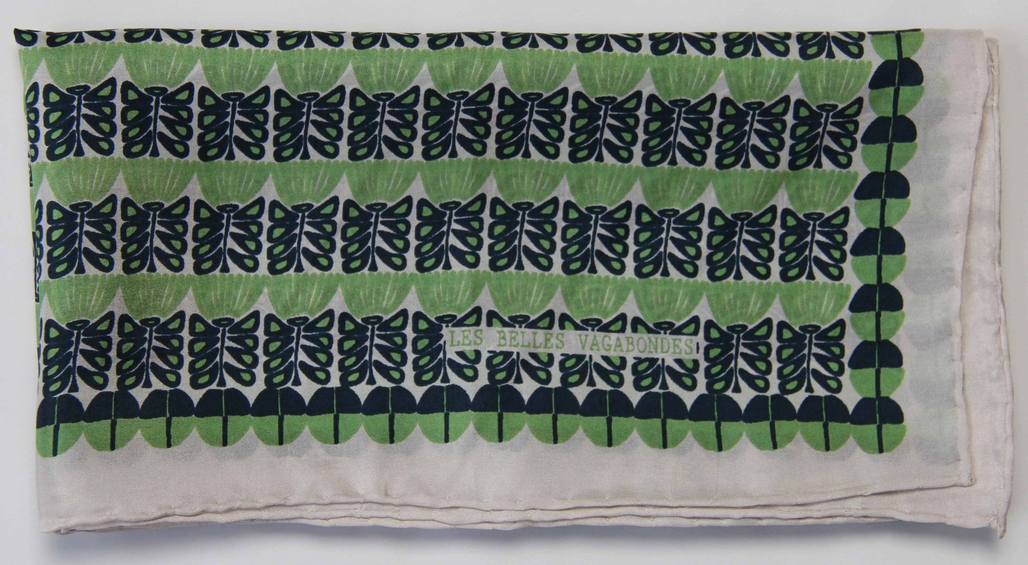 Mini Oslo Green Green Scarf - Box Turtle