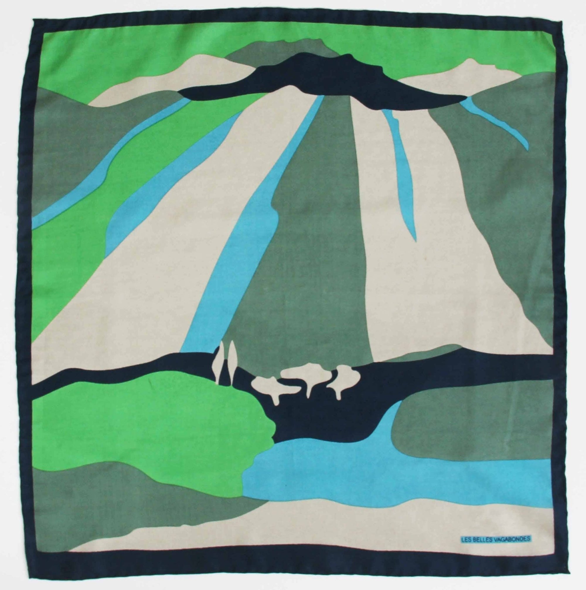 Mini Vivaro Green Green Scarf - Box Turtle