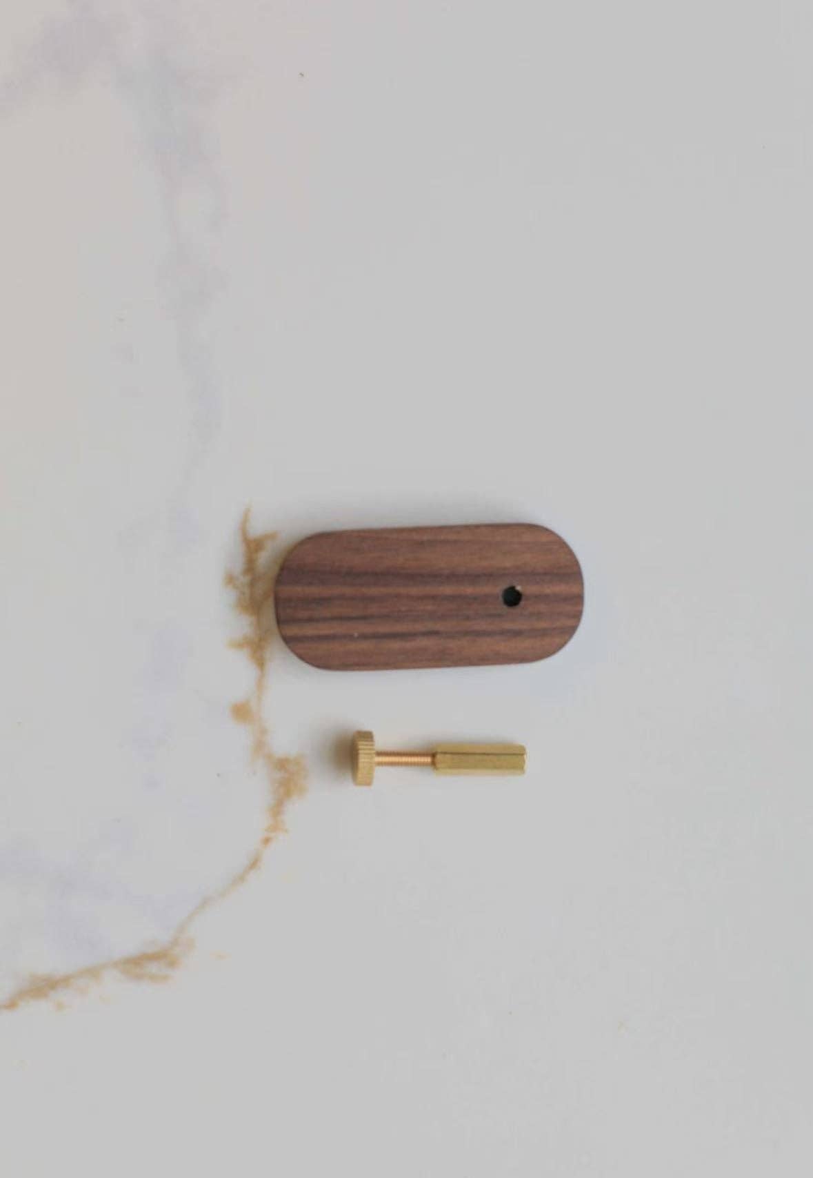 Mini Wooden Price Tag - Box Turtle