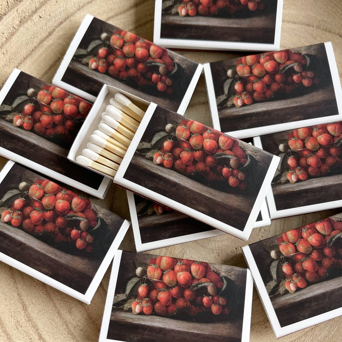 Moody Strawberry Matches - Box Turtle