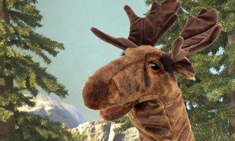 Moose Stage Puppet - Box Turtle