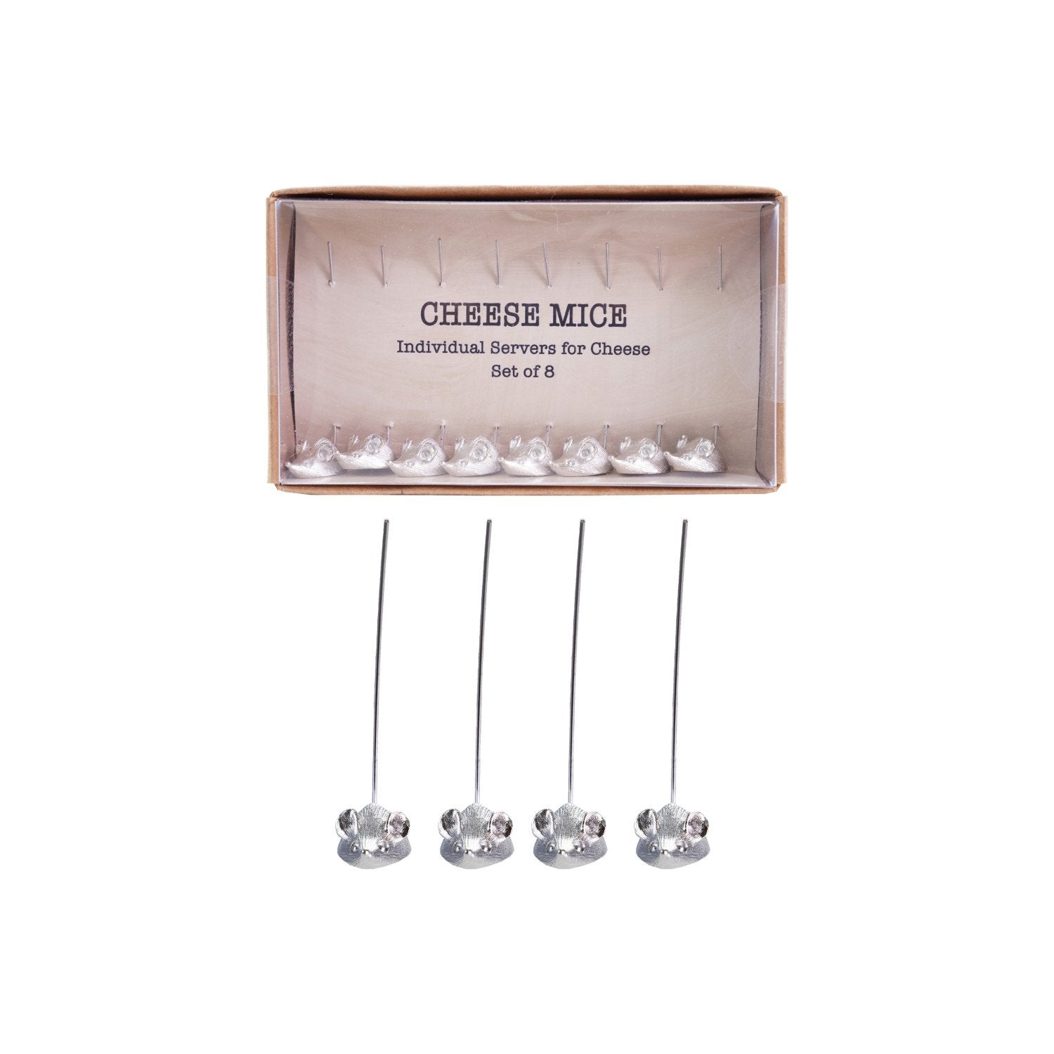 Mouse Cheese Picks - Box Turtle