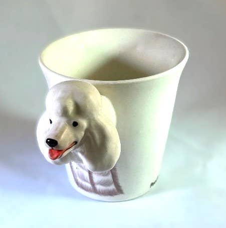 Mug- Poodle White - Box Turtle